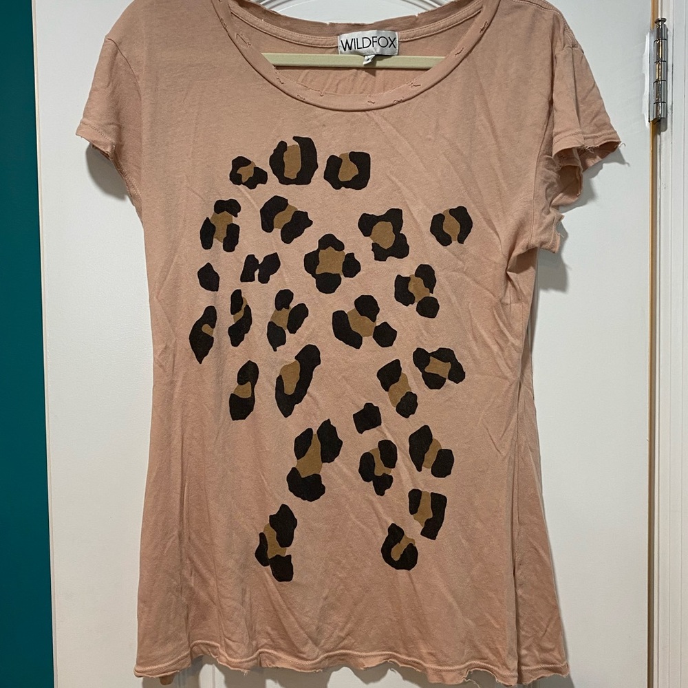 Vintage WILDFOX Cheetah Tee / Size Small